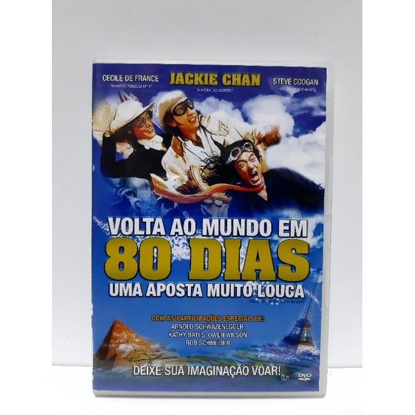 DVD original volta ao mundo em 80 dias