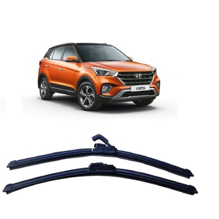 Par Palhetas Limpador De Parabrisa Dianteiro Para Hyundai Creta 2017 2018 2019 2020 2021 2022