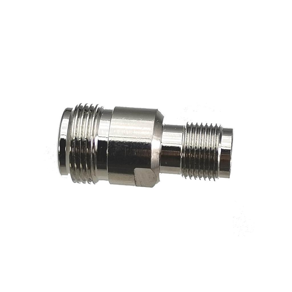 1  adaptador N fêmea x Tnc fêmea emenda cabo celular rural