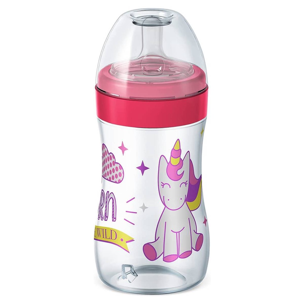 Mamadeira Super Evolution Magia 300ml 6m+ Rosa – Lillo