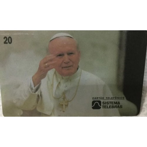 Cartão Telefônico Papa João Paulo Ano 1997 Colecionador !!!