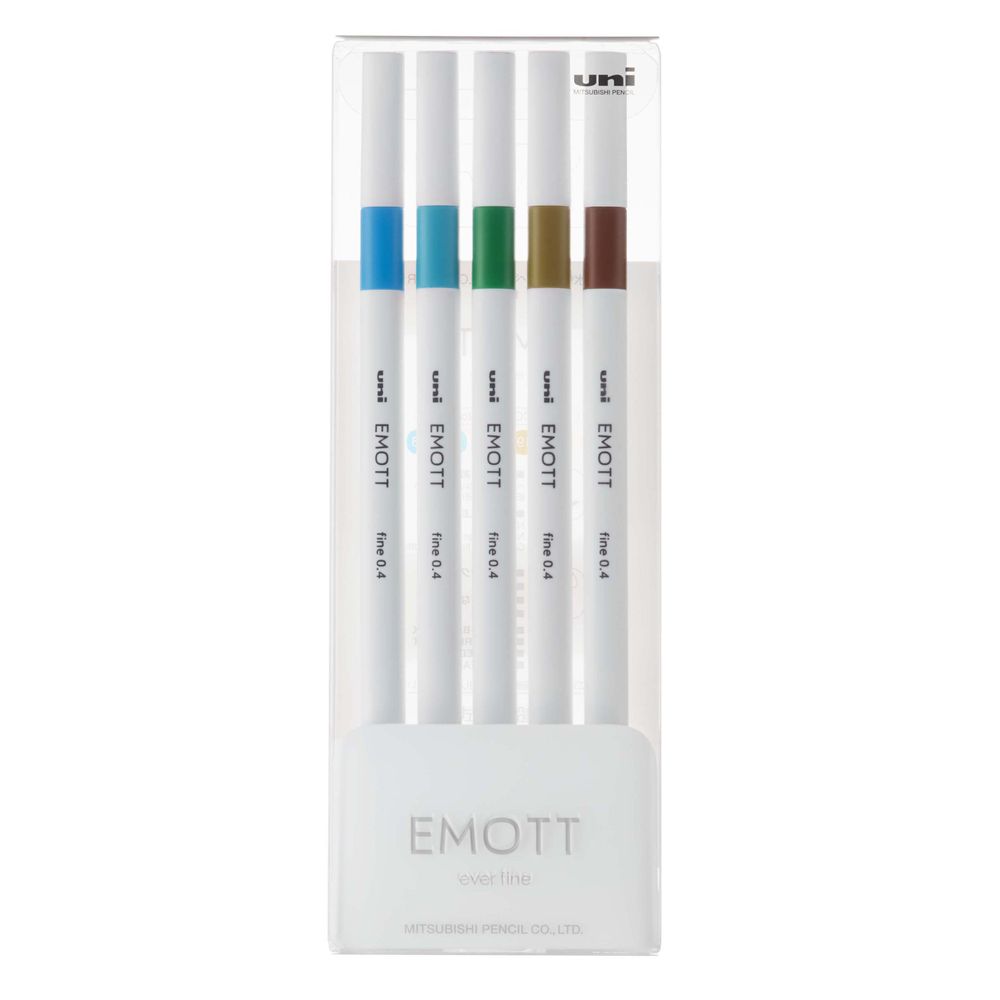 Caneta Uniball Emott 0.4mm c/05 cores n.04