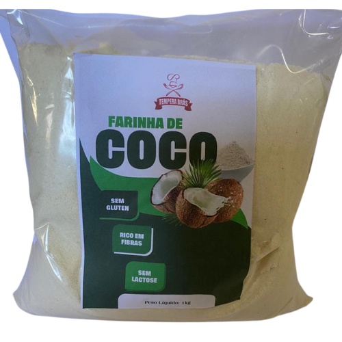 Farinha de COCO Branca Importada