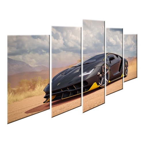 Quadro Borda Infinita Lamborghini Centenário Sala Quarto