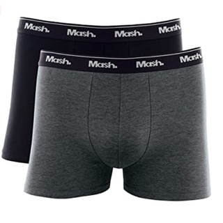 Kit 2 Cuecas Boxer Mash Algodao Cotton Box Original Oferta