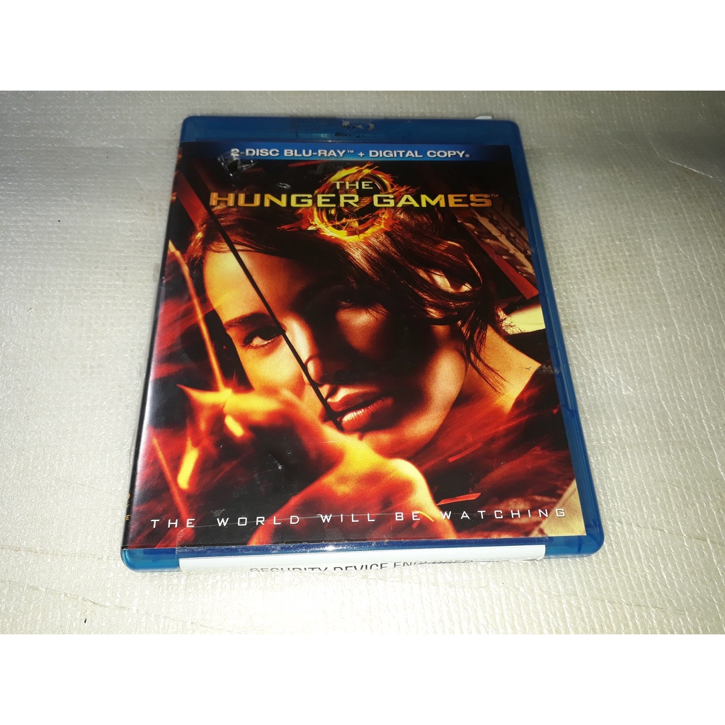 BLU RAY THE HUNGER GAMES 2 DISC BLU RAY + DIGITAL COPY BLU RAY ZERADO SEMI- NOVO USADO IMPORTADO