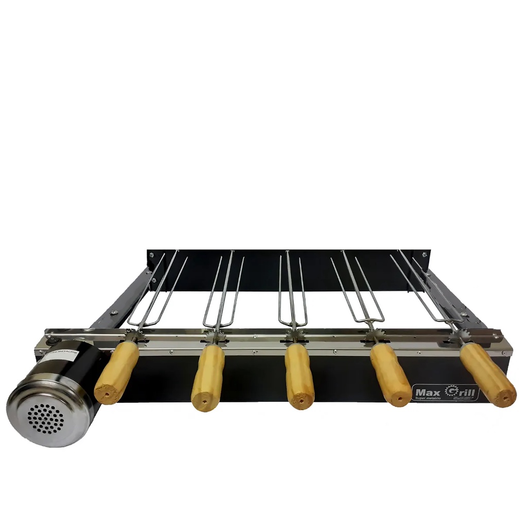 Kit Grill Espetos Giratorios Max Grill Shopee Brasil