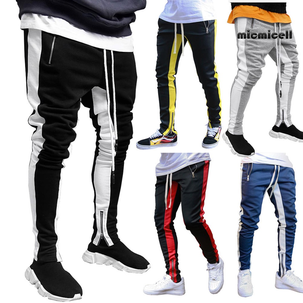 calça masculina com zíper