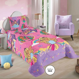 Edredom Cobertor Infantil Dupla Face Solteiro Estampado Personagens Lepper