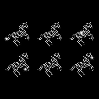 10 MINI CAVALO GRAFITE 5x5cm