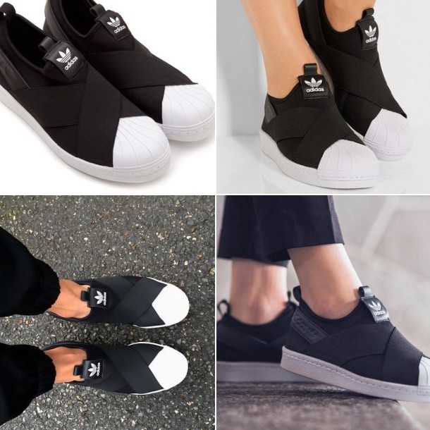 tenis adidas feminino original slip on elastico