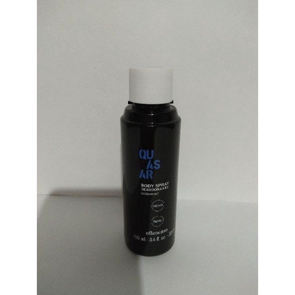 refil quasar body spray 100ml boticario Shopee Brasil