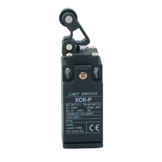 Fim De Curso Plástica Vertical Alavanca Com Roldana - HS Automação