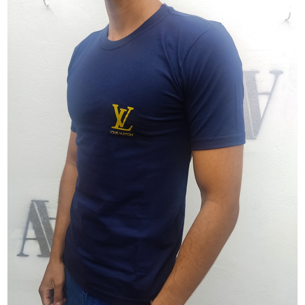 Camiseta Masculina Camisa LOUIS VUITTON Alta Qualidade 100