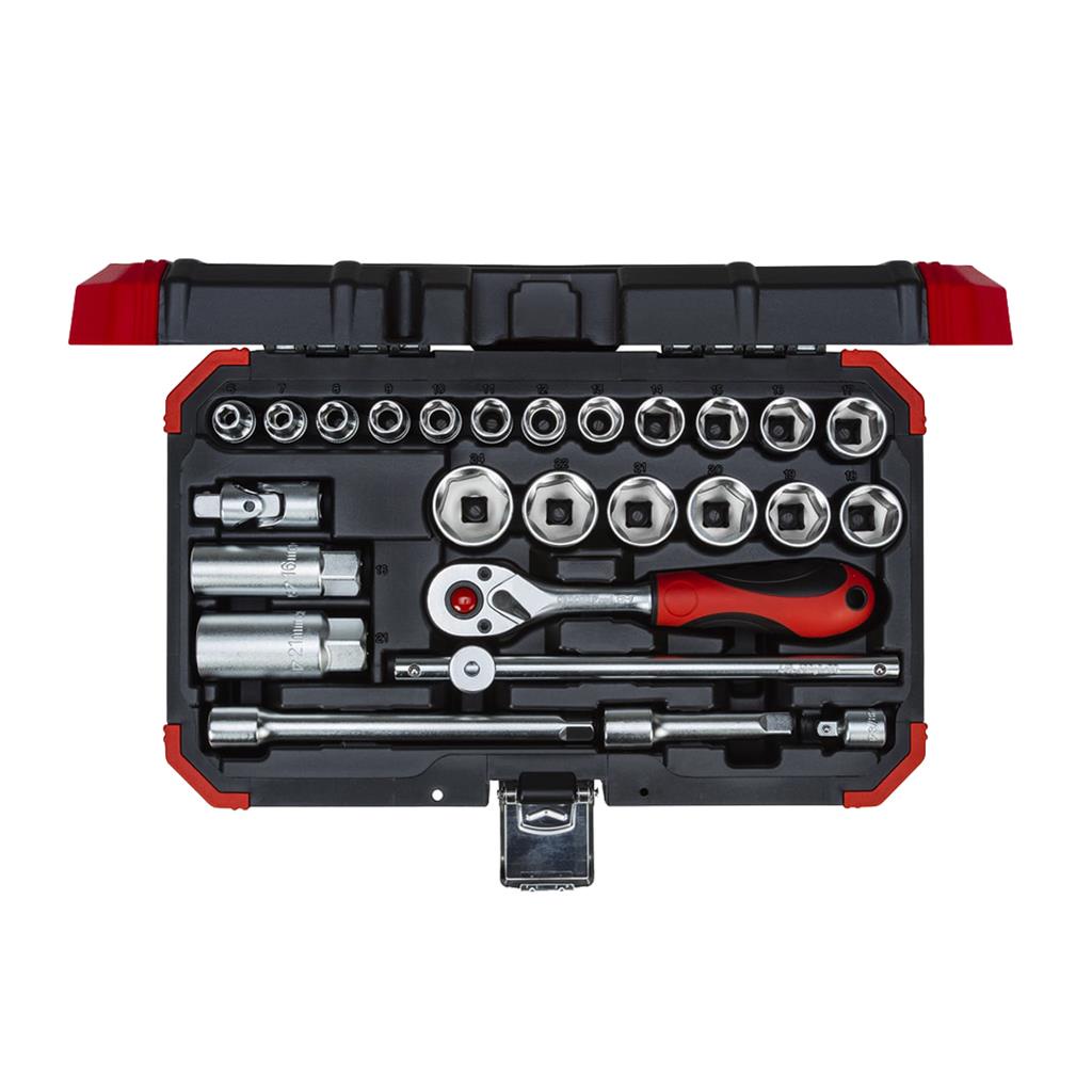 Jogo de Soquetes Sextavado 3/8" Gedore 6 a 24mm com 26 Peças R59003026 em Oferta na Shopee