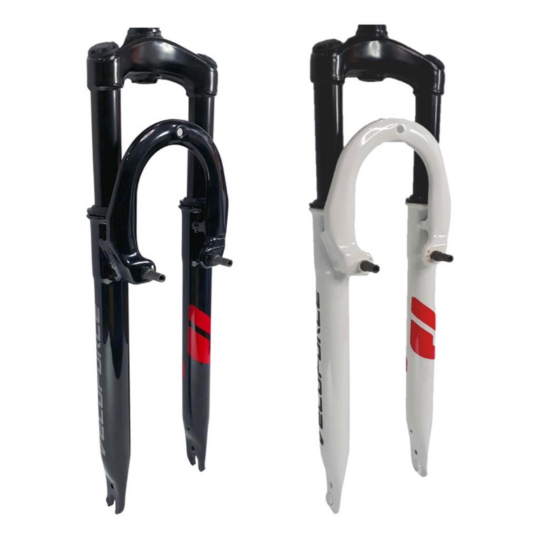Garfo Suspensao Veloforce Bike Aro 26 Amortecedor Bicicleta 21,1mm Standard Com Rosca