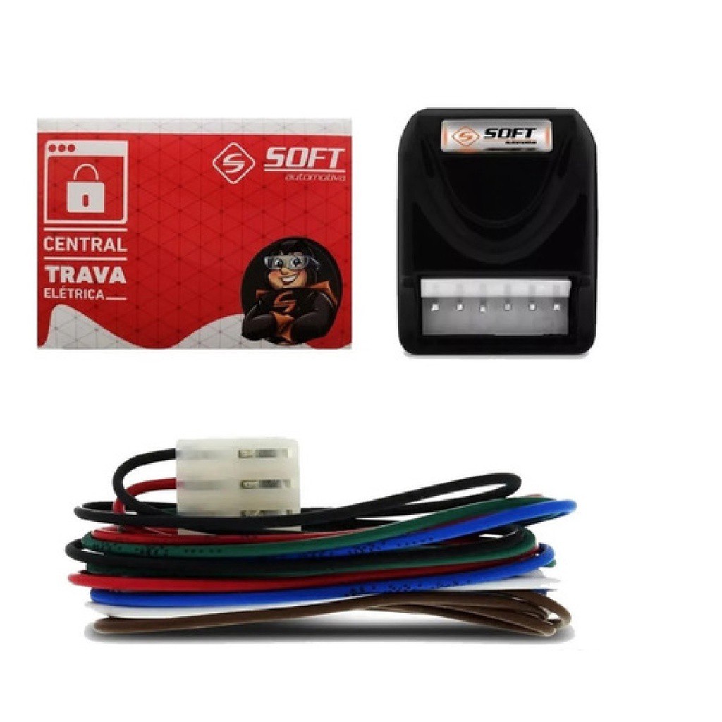 Modulo Centralina Trava Eletrica Soft Tr20 Universal em Oferta na Shopee