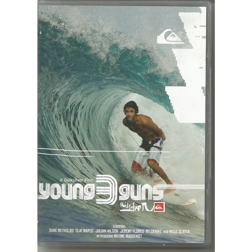 Young Guns 3 - Quiksilver - Kelly Slater - DVD SURF USADO