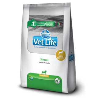 Ração Vet Life Renal Mini para Cães Adultos de Pequeno Porte 2Kg em Oferta na Shopee