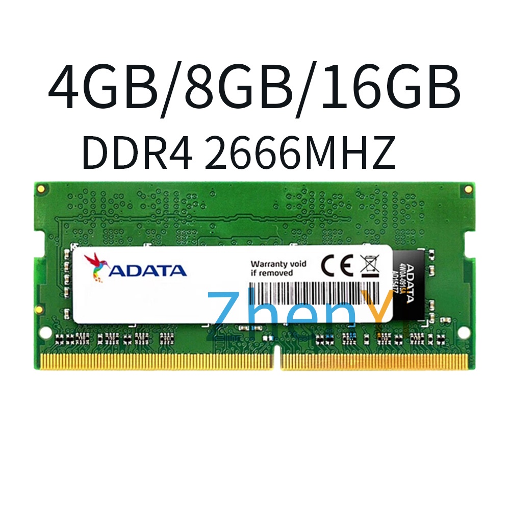 Memória ADATA RAM SODIMM 260 Pinos DDR4 4GB 8GB 16GB 266mhz Para Notebook