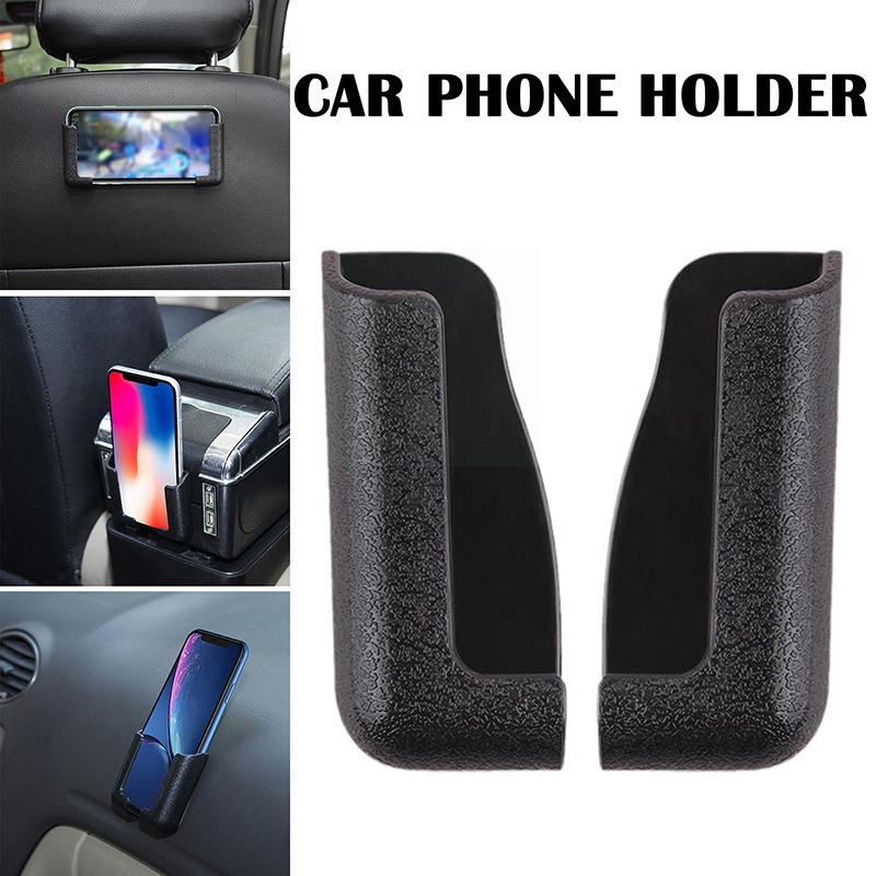 Suporte De Telefone Móvel Para Instalação De Carro De Plástico PP Ajustável De Largura Criativa/Navegação GPS Anti-Queda
