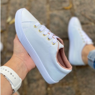 Tênis Feminino Material Sintético Fácil de Limpar ENVIO IMEDIATO