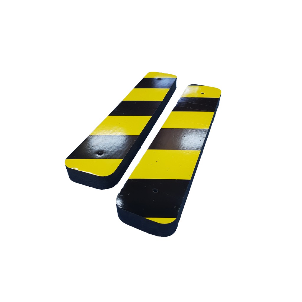 2 Protetores Para-choque 40x08x03cm Parede Garagem Estacionamento em Oferta na Shopee