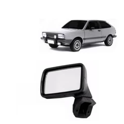 Retrovisor Lado Esquerdo Gol Saveiro Parati Voyage 1983 1984 1985 1986 1987 Sem Controle