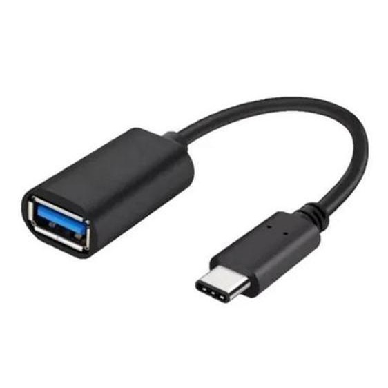 Adaptador Usb Tipo C (M) X Usb 3.0 (F) Conector Otg 15Cm
