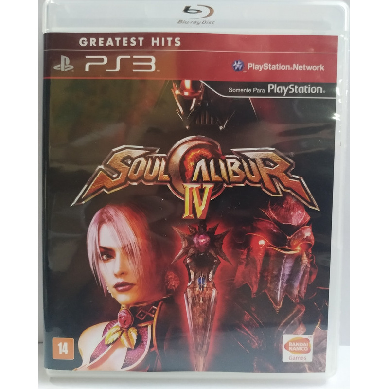 Jeu PS3 Soul Calibur IV - Complet, Boîtier Et Notice, Très Bon état, Playstation 3