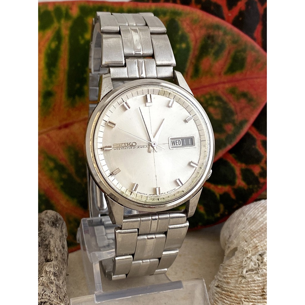 Relógio Seiko Diashock Automático Weekdater 6619 8010 | Shopee Brasil