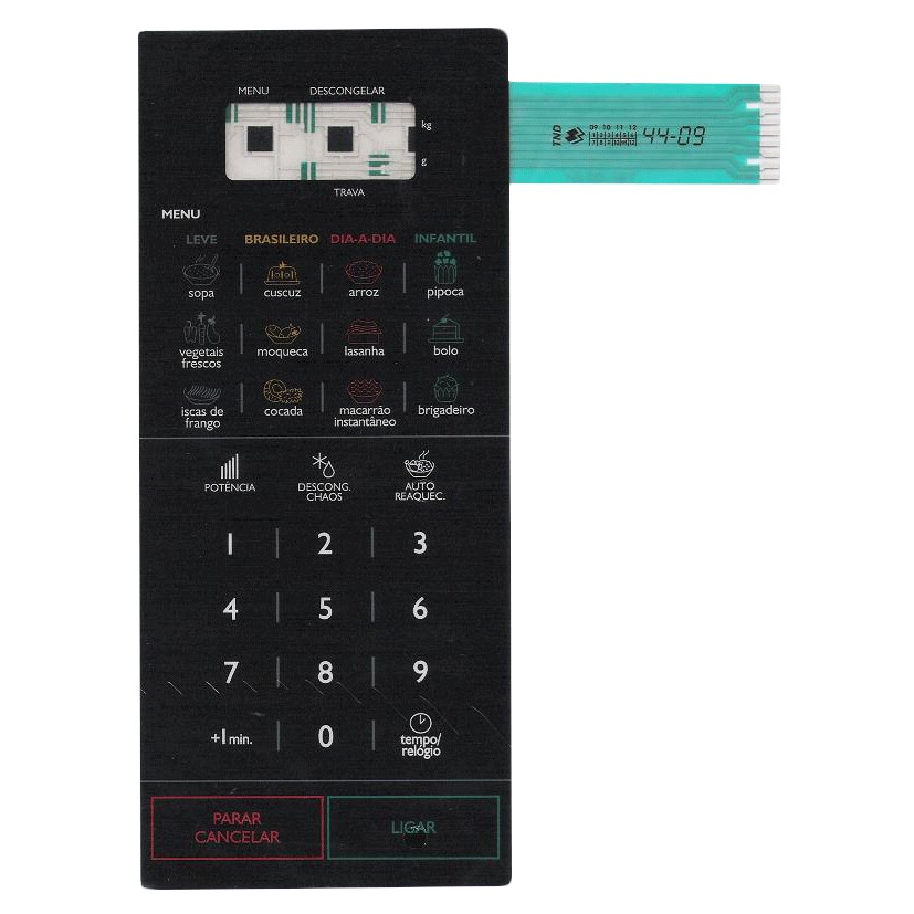 Membrana Micro-ondas Compatível Com Panasonic NN-ST568 NN-ST 568