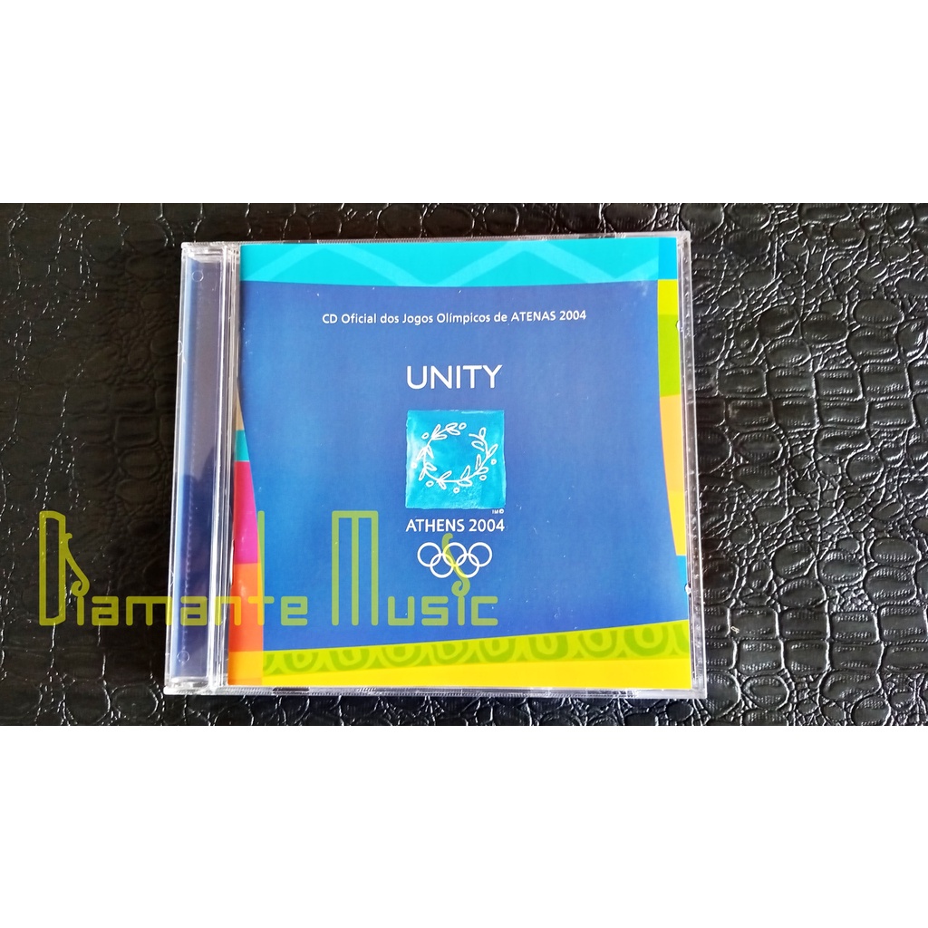 Unity (The Official Athens 2004 Olympic Games Album) - CD NM Avril Lavigne Lrnny Kravitz Brian Eno Public Enemy Moby Sting Alice Cooper  Ref.