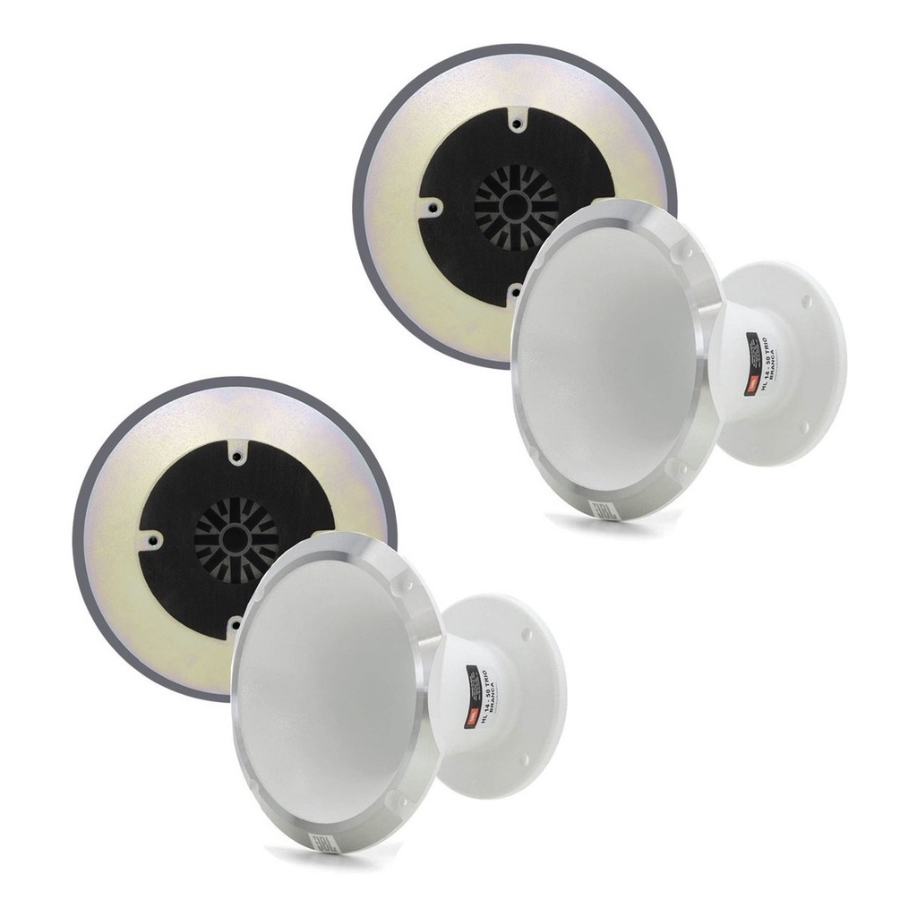 Kit 2 Driver JBL Selenium D405-X 110w + 2 Corneta JBL HL14-50 Trio Branca