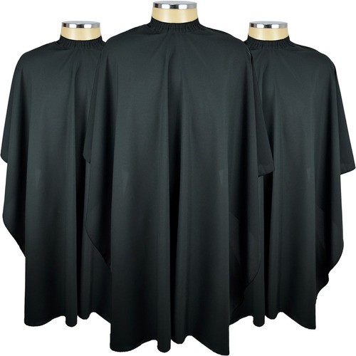 Kit 3 Capa De Corte Para Cabeleireiro Em Microfibra Não Mancha com Descolorante