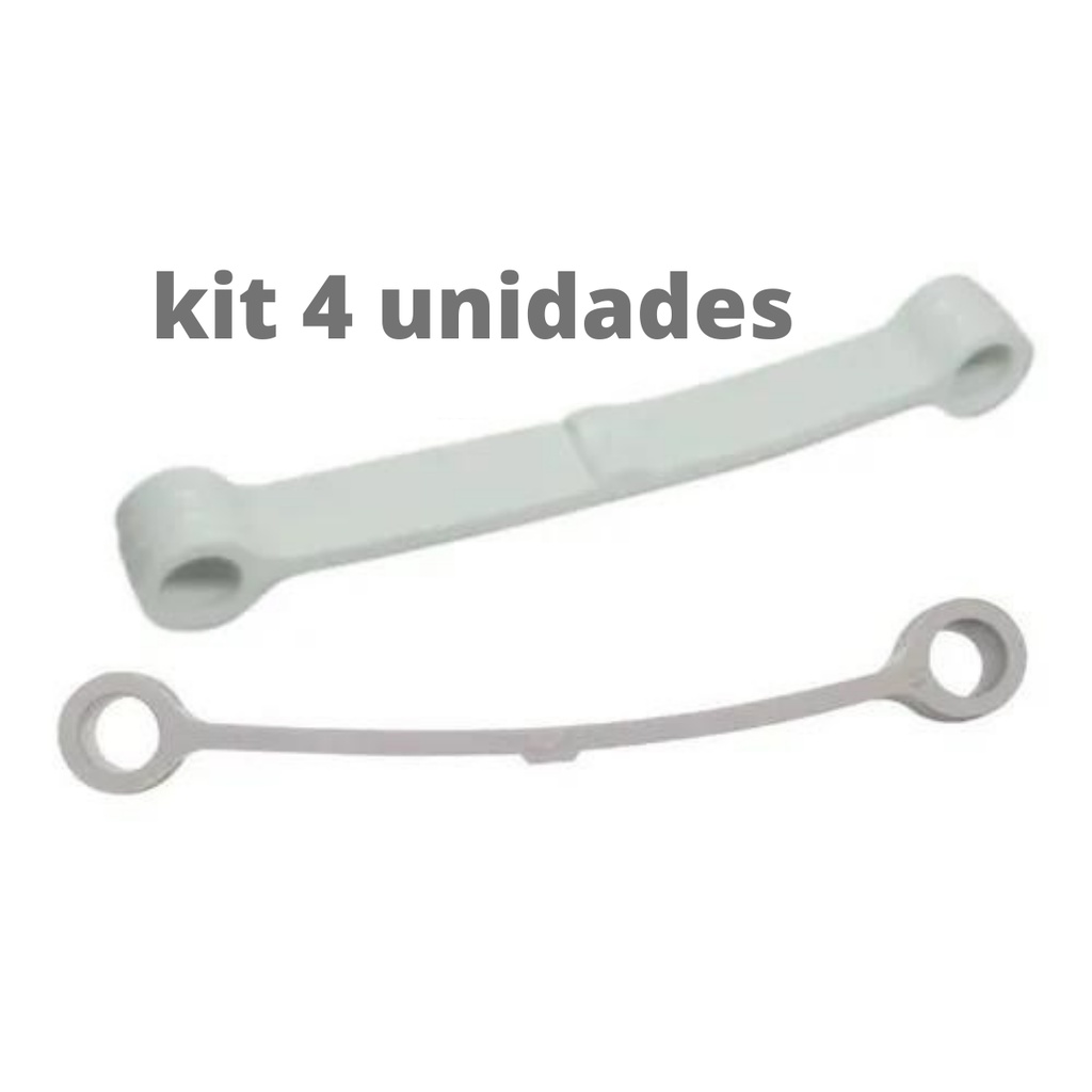 Kit Com 4 Pecas Tirante Para Brastemp E Consul De 7 A 12 Kg