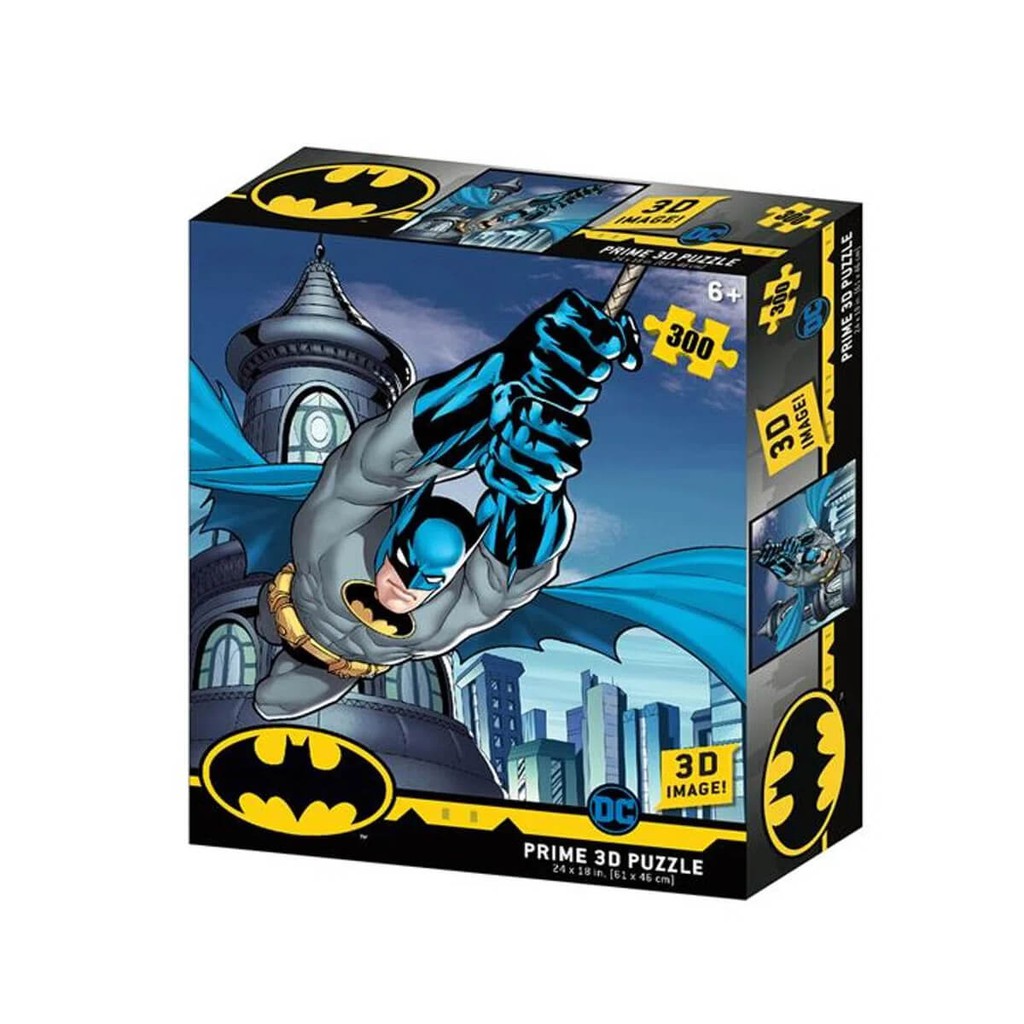 Quebra-Cabeça 3D Batman DC Comics 300 peças Multikids - BR1321