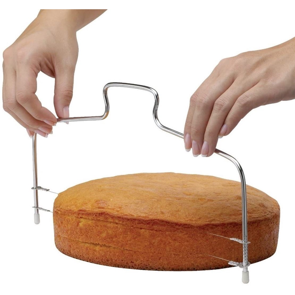 Cortador de Bolos 2 Fios profissional confeiteiro | Shopee Brasil