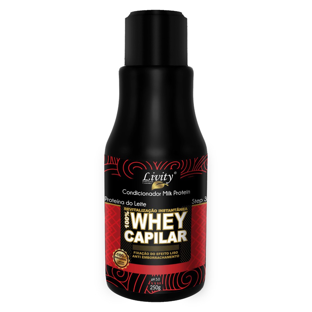 Condicionador Whey Protein Capilar Livity 250 ml