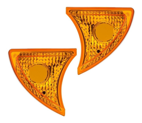 Par Lanterna Seta Pisca Iveco Stralis Tector Cursor Ap 2006 Amarela em Oferta na Shopee