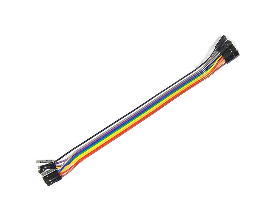 Cabo Jumper 20Cm Femea X Femea 10 Unidades Para Arduíno em Oferta na Shopee