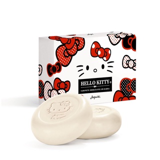 Caixa com 2 Sabonetes em Barra Hello Kitty Jequiti