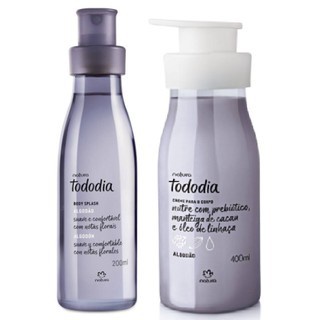 Kit Natura Algodão Tododia OU Body Splash 200ml / Hidratante Nutritivo 400ml