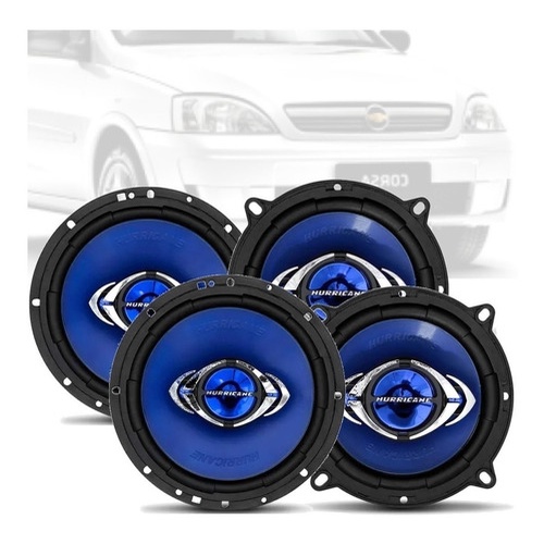 Kit Falante Hurricane Para Portas 6 + 5 Pol Gm Montana - Spare Parts and Accessories for Vehicles