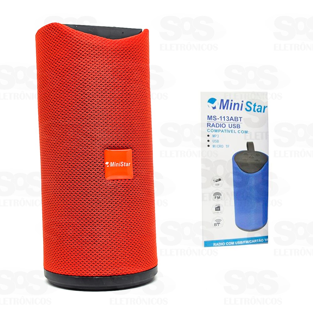 Caixa De Som Mini Star Ms 113 Abt Shopee Brasil