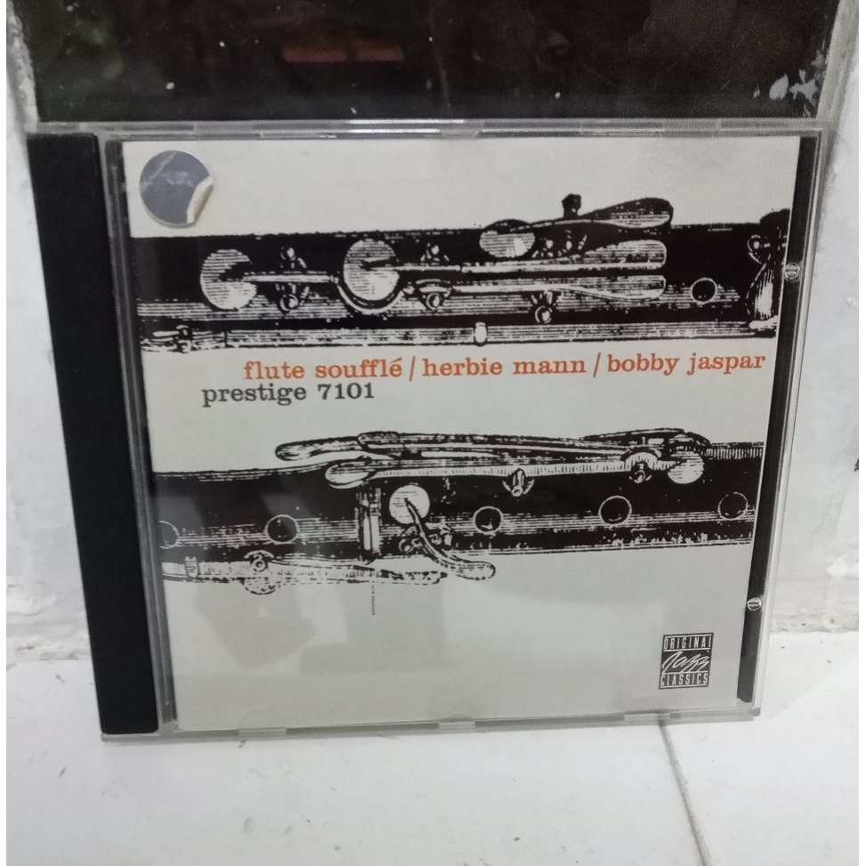 CD Herbie Mann / Bobby Jaspar ‎– Flute Soufflé - Importado Alemanha - Prestige Records