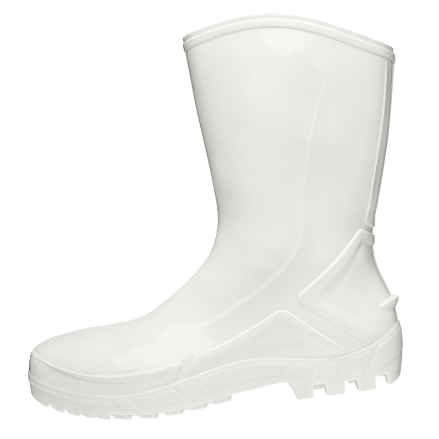 Bota Galocha PVC Cano Médio Branca P/ Frigoríficos Abatedouros Uso Doméstico Hospital- Marluvas