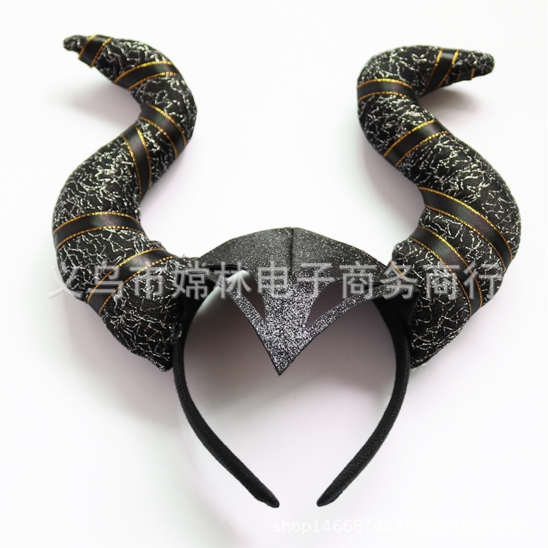 Arco Chifre Cosplay Fantasia Halloween Carnaval