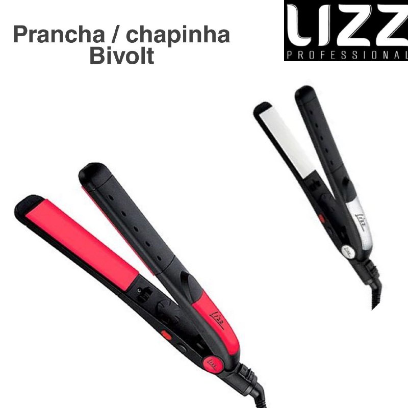 Prancha Passione / Chapinha Bivolt 35W - 200°C - Lizz