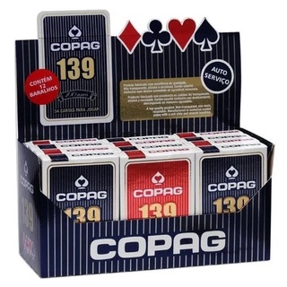 Baralho Copag 139 Tradicional Caixa Com 12un Naipe Normal